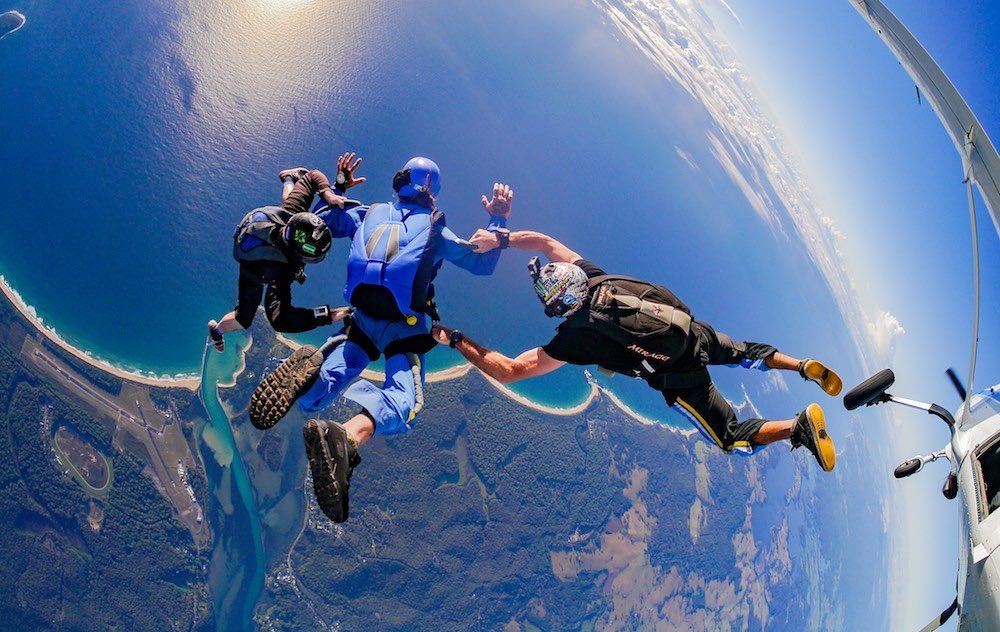 What Learning to Skydive Involves
